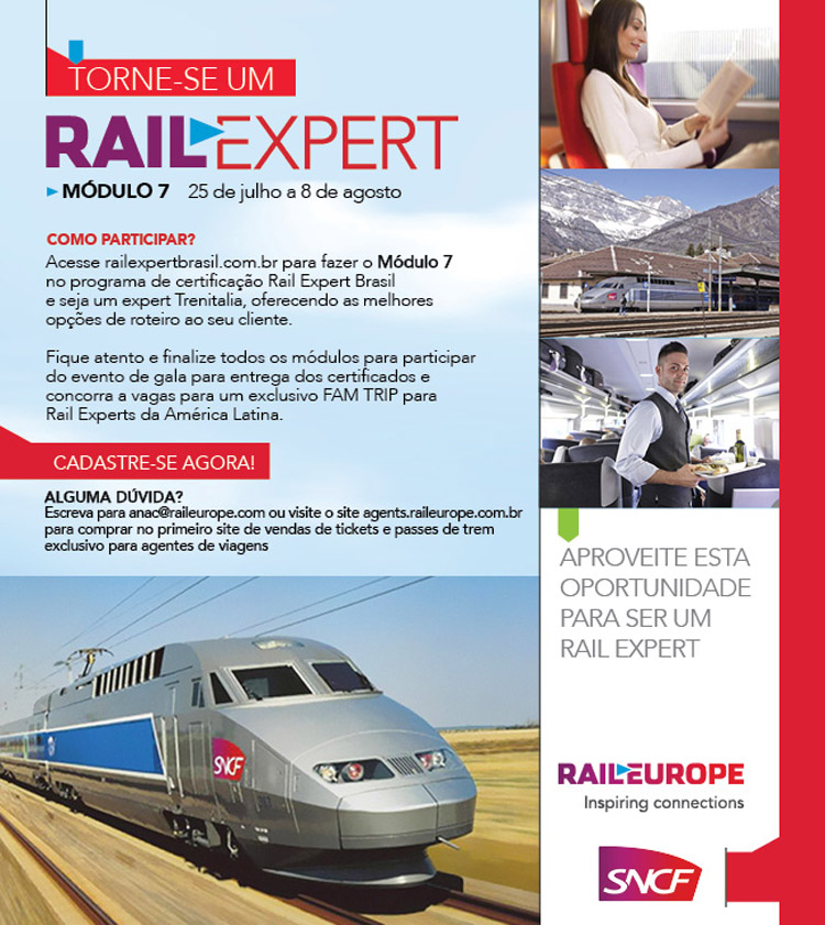 Seja um EXPERT em trens europeus e concorra a uma VIAGEM!  Acesse Já! #RailEurope