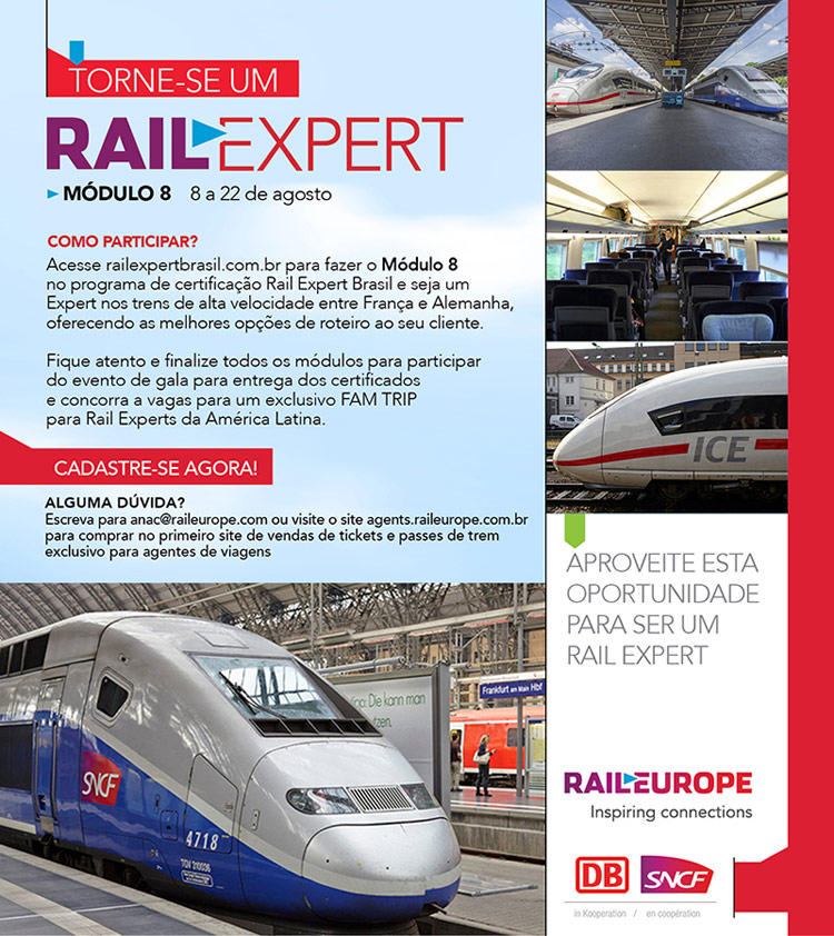 ltimos dias! Seja um RAIL EXPERT e concorra a uma VIAGEM! #RailEurope