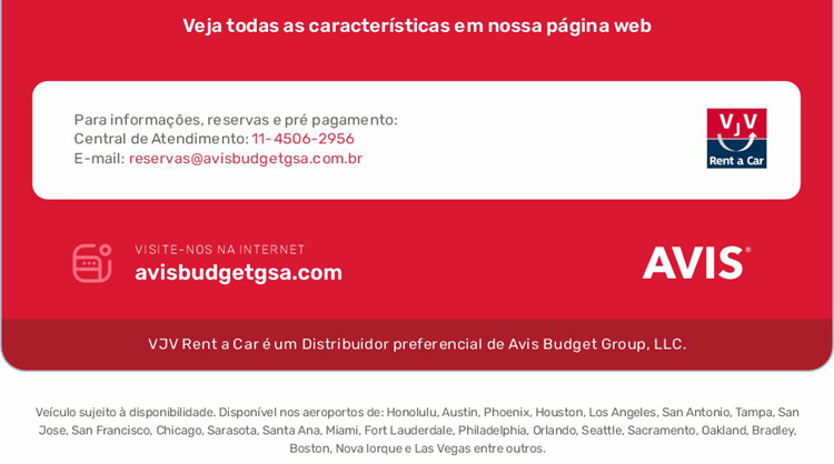GSA AVIS BUDGET INTERNACIONAL
