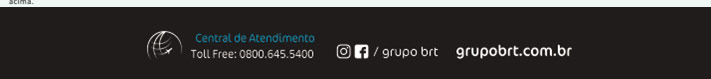 BRT OPERADORA - FALE CONOSCO | www.grupobrt.com.br
