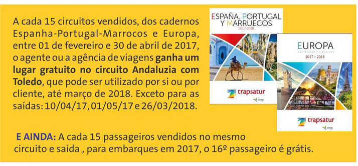 ESPANHA, PORTUGAL E MARROCOS | EUROPA - TRAPSATUR