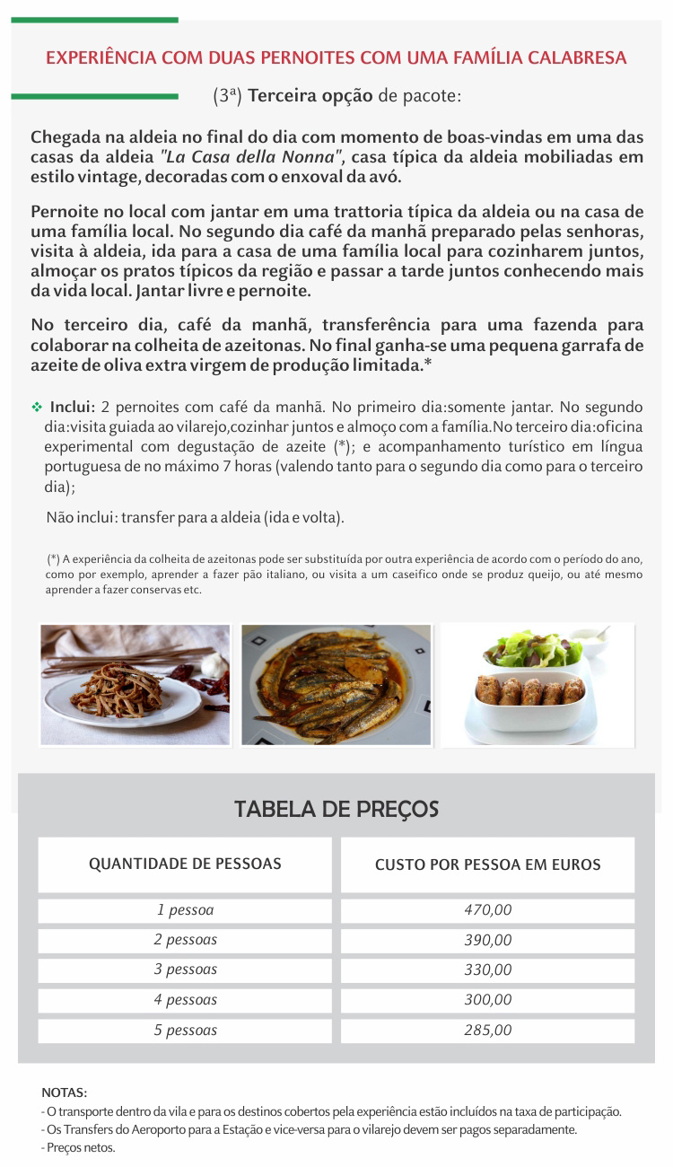VIAJANDO PARA CALÁBRIA