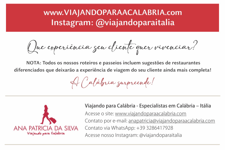 VIAJANDO PARA CALÁBRIA