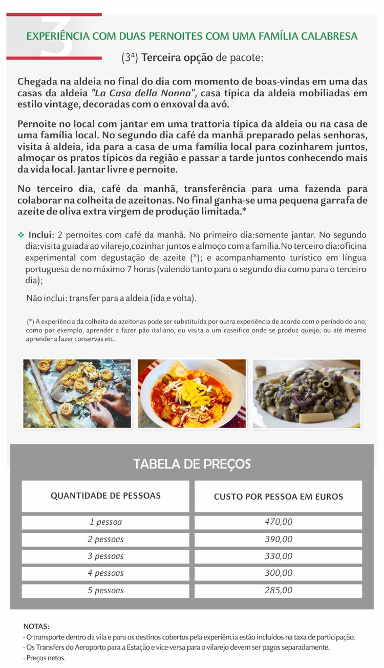 VIAJANDO PARA CALÁBRIA