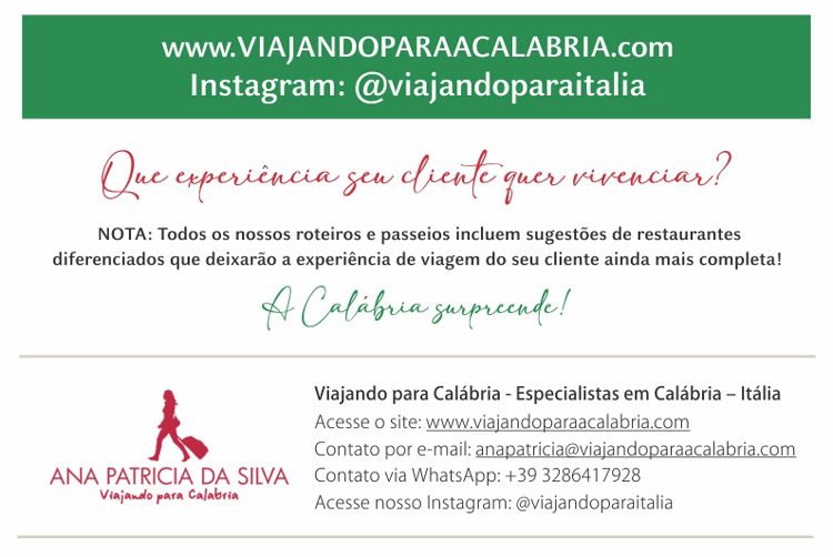 VIAJANDO PARA CALÁBRIA
