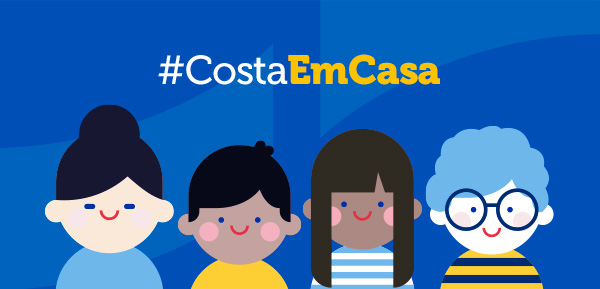 #CostaEmCasa
