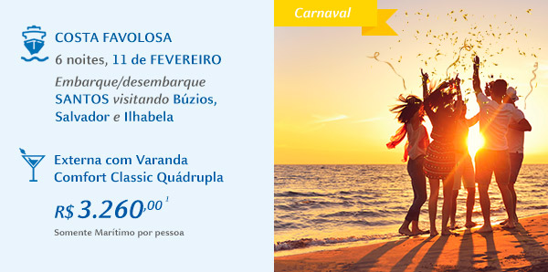 Costa Favolosa - Carnaval