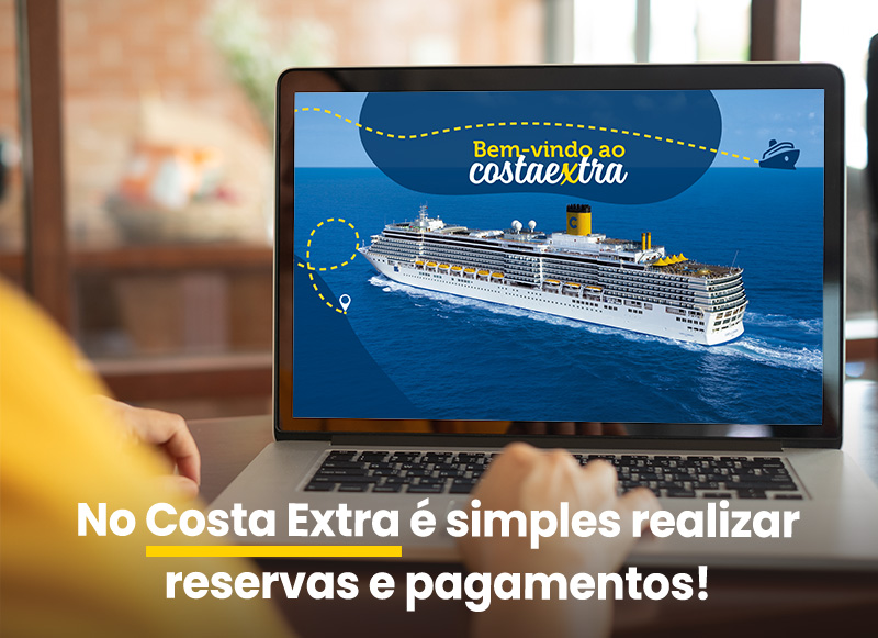 No Costa Extra é simples realizar reservas e pagamentos!