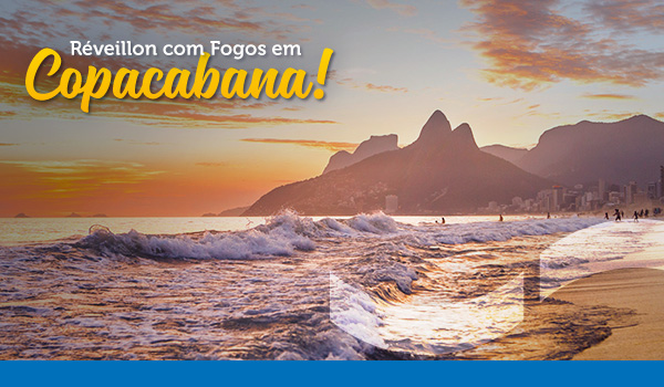 Réveillon com Fogos em Copacabana!