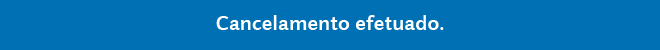 Cancelamento Efetuado