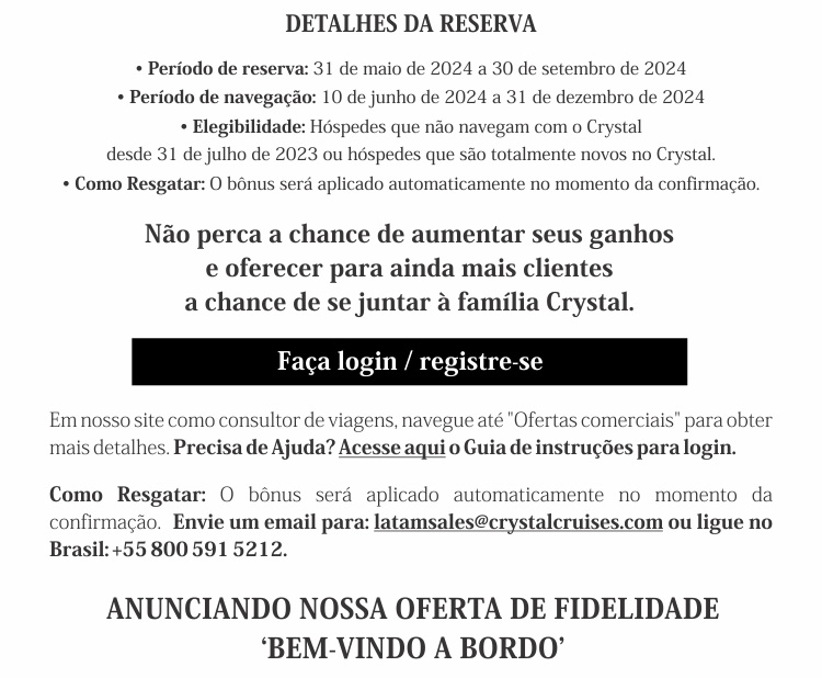 CRYSTAL CRUISES