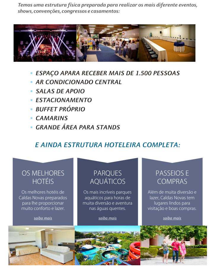 Um Espa&ccedil;o Completo para realizar o evento para sua Empresa !