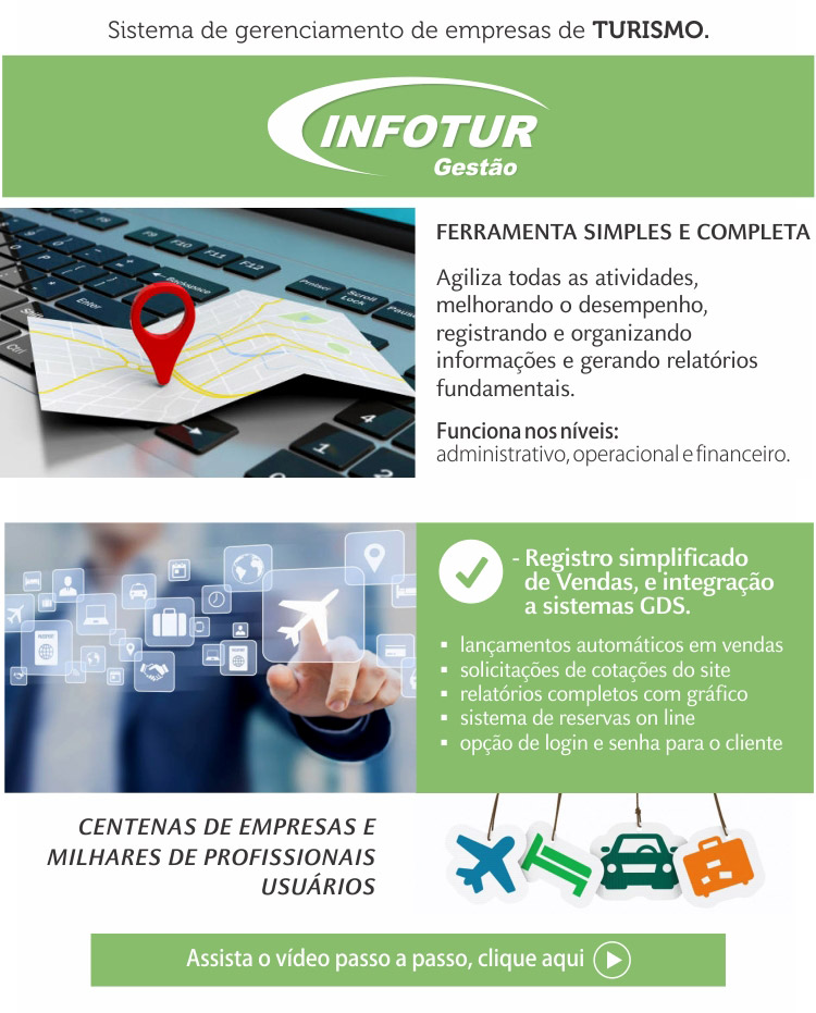 INFOTUR - SOFTWARE PARA O TURISMO