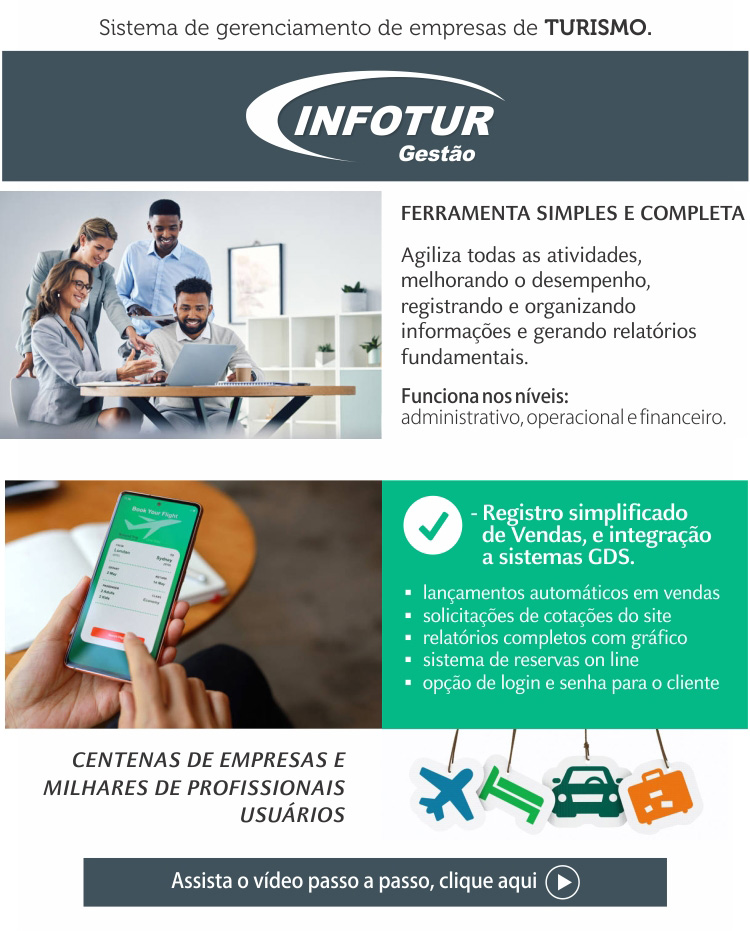 INFOTUR - SOFTWARE PARA O TURISMO
