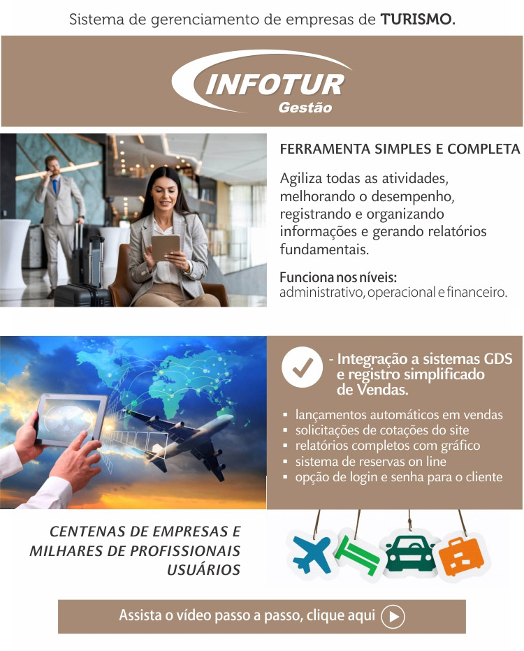 INFOTUR - SOFTWARE PARA O TURISMO