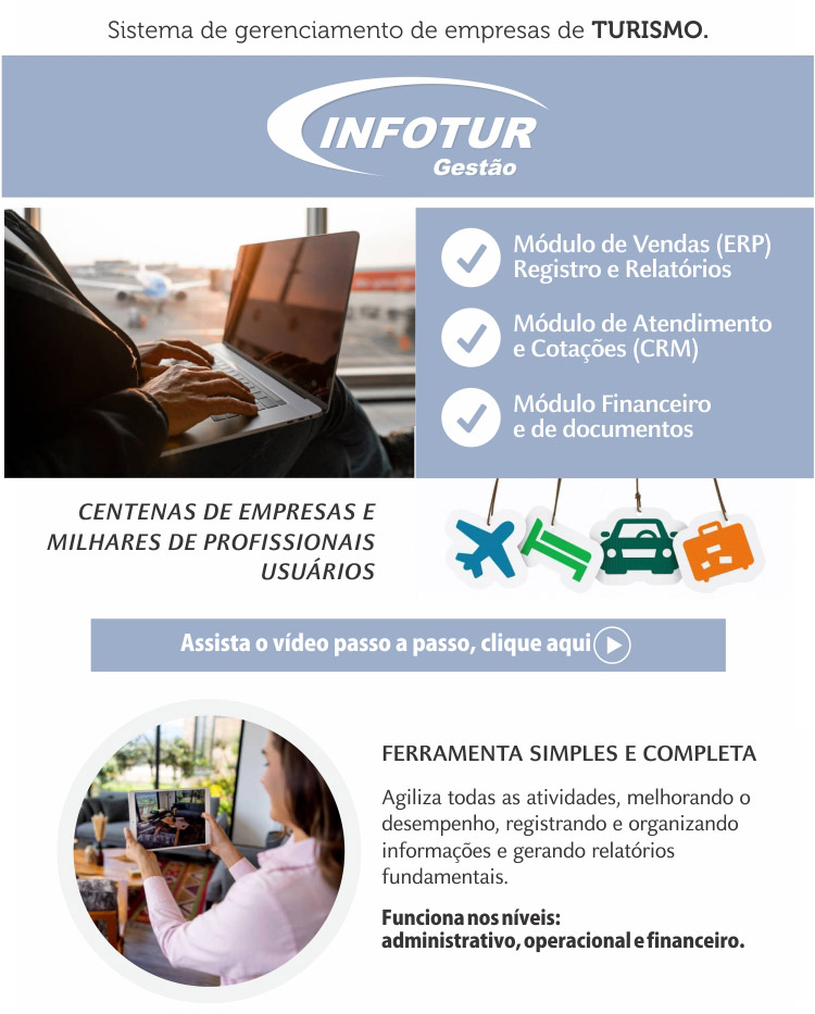 INFOTUR - SOFTWARE PARA O TURISMO