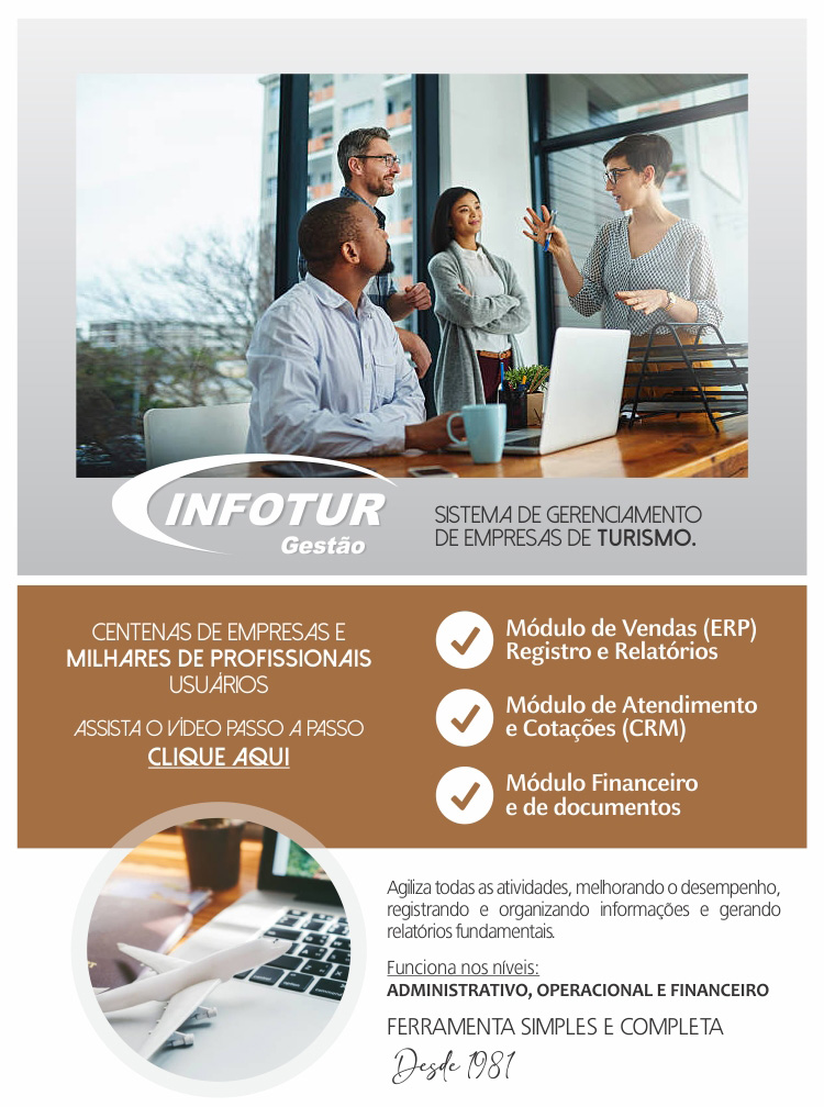 INFOTUR - SOFTWARE PARA O TURISMO