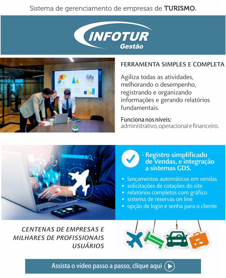 INFOTUR - SOFTWARE PARA O TURISMO