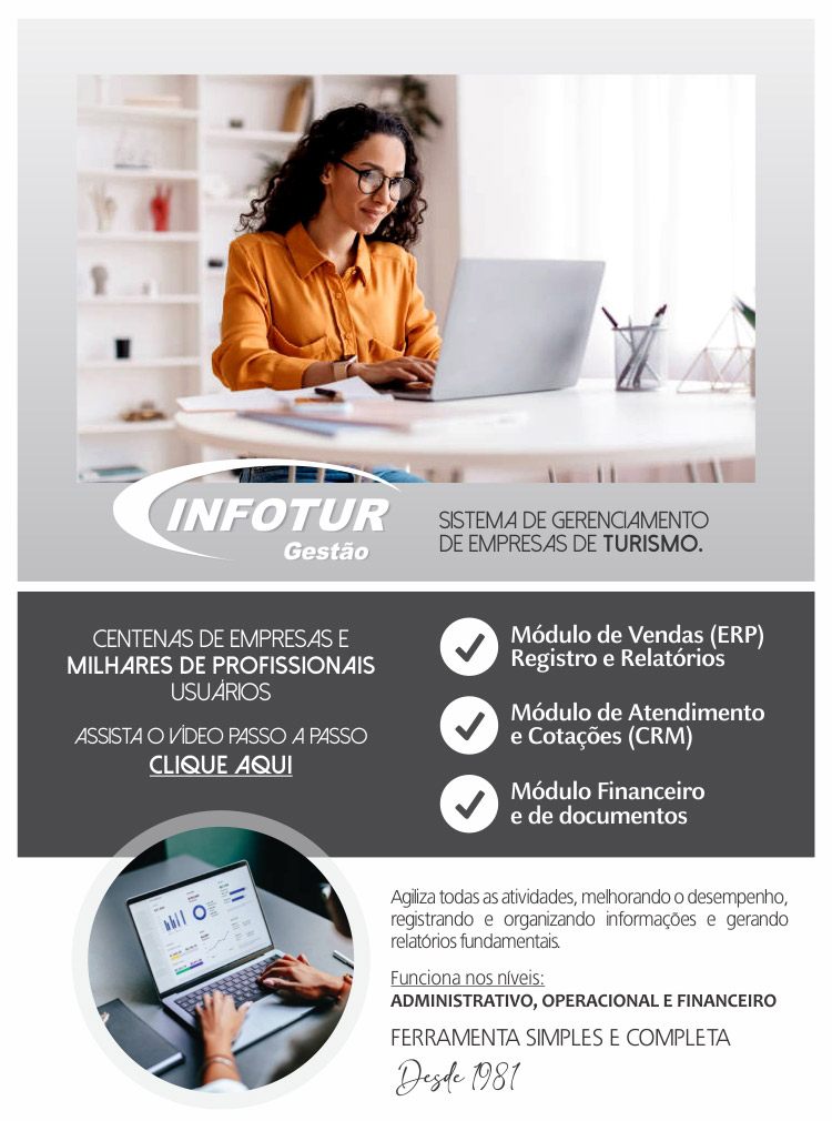 INFOTUR - SOFTWARE PARA O TURISMO