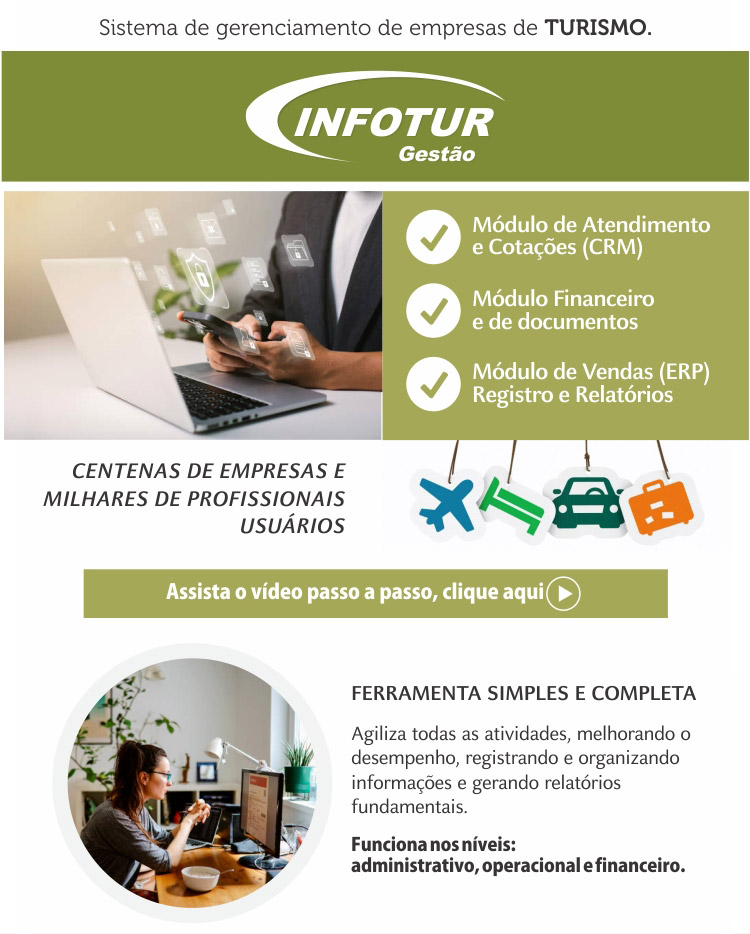 INFOTUR - SOFTWARE PARA O TURISMO