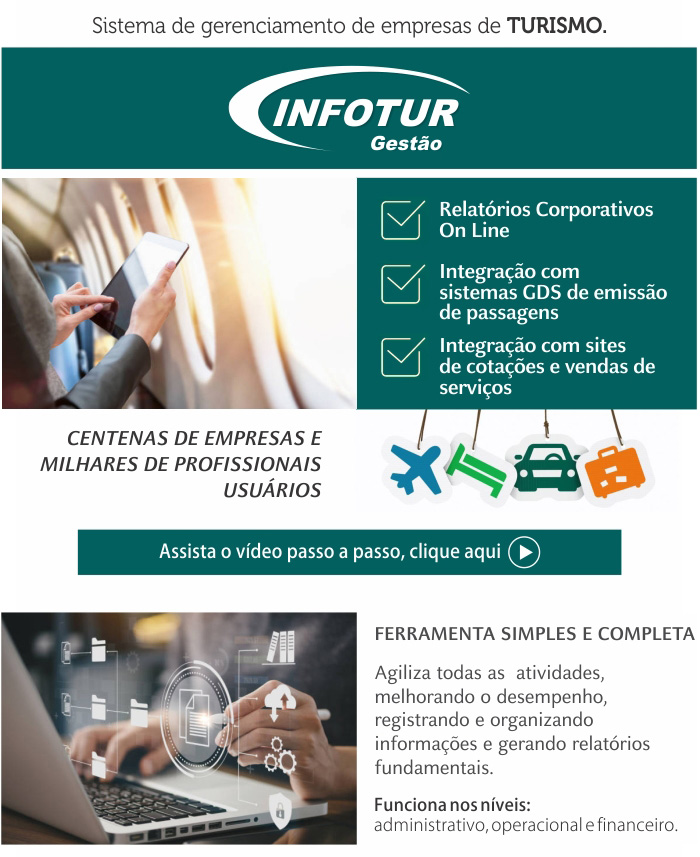 INFOTUR - SOFTWARE PARA O TURISMO
