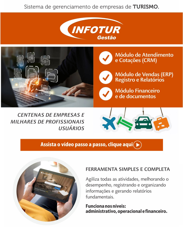 INFOTUR - SOFTWARE PARA O TURISMO