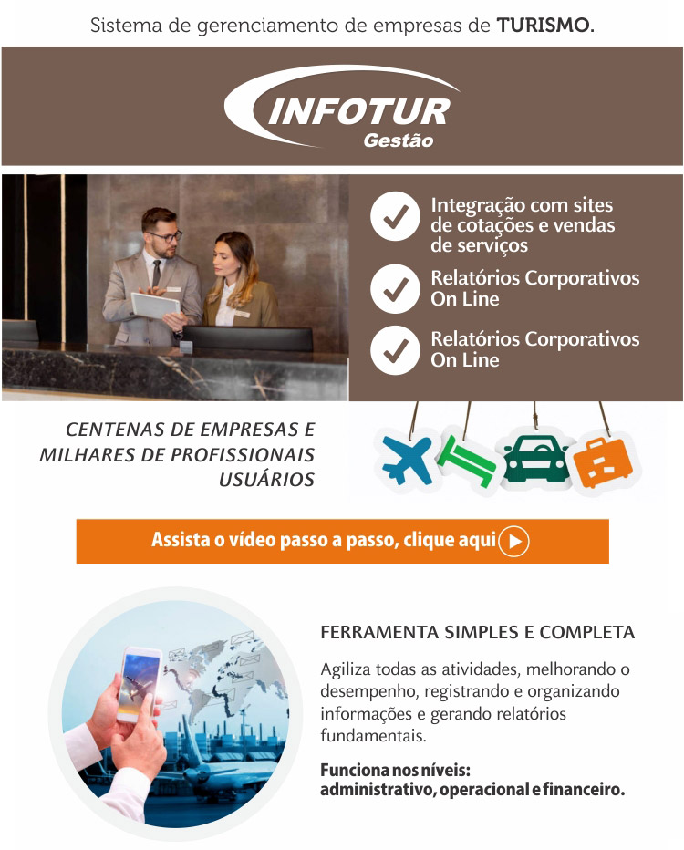 INFOTUR - SOFTWARE PARA O TURISMO