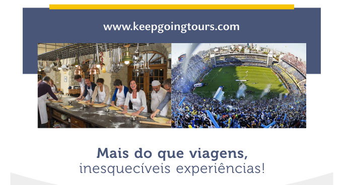 KEEP GOING TOURS - Acesse nosso site:  www.keepgoingtours.com