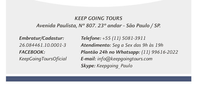 KEEP GOING TOURS