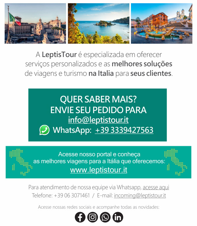 LEPTISTOUR - RECEPTIVO ITÁLIA