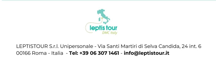 LEPTIS TOUR - RECEPTIVO ITÁLIA