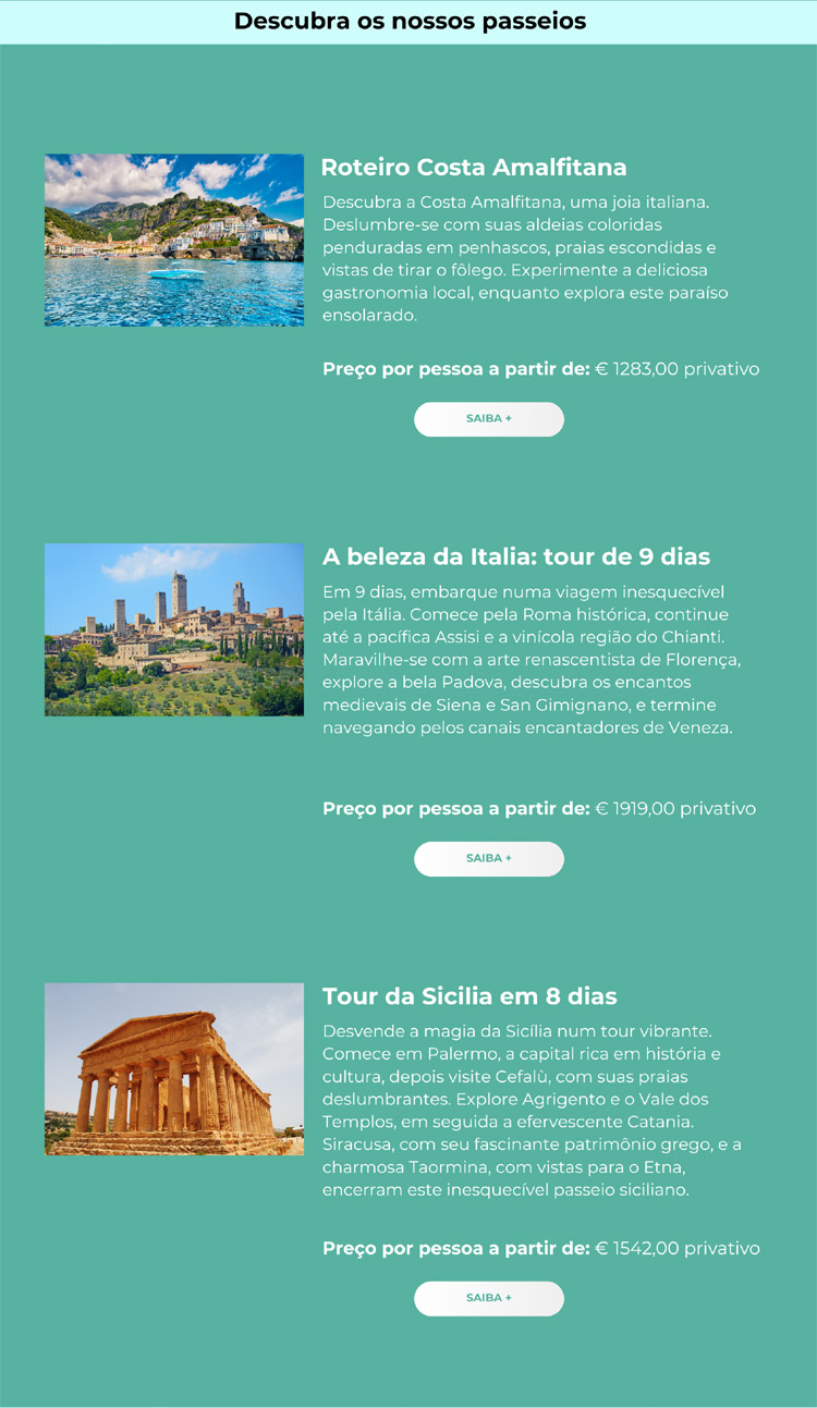 LEPTIS TOUR - RECEPTIVO ITÁLIA
