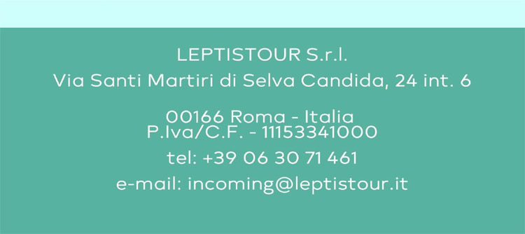 LEPTIS TOUR - RECEPTIVO ITÁLIA