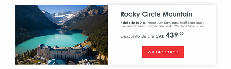 PERSONAL CANADÁ TOUR OPERATOR