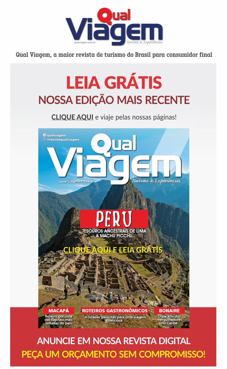 QUAL VIAGEM - a maior Revista de Turismo do Brasil