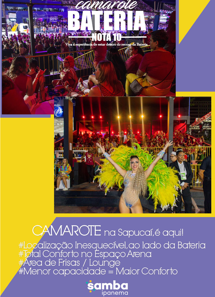 AGÊNCIA SAMBA IPANEMA CARNAVAL RIO 2024