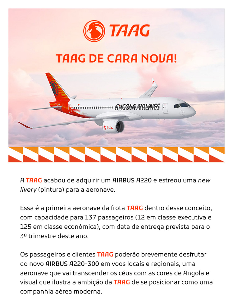 TAAG LINHAS AÉREAS DE ANGOLA